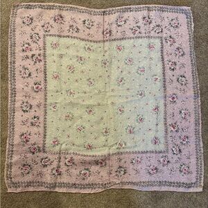 Floral Pink and Cream Bedding Set